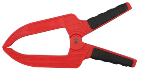 ELEOUTI Heavy Duty with 110mm Throat Depth and 70mm Opening Wide Mouth Spring Clamps Lightweight and Steel Construction, Practical Clamps for Woodworking for Molds and Ships