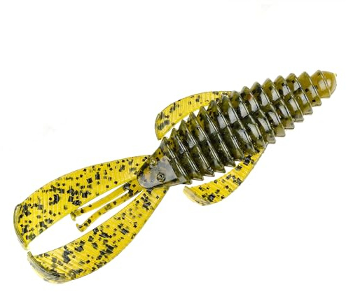 Strike King Rage Magnum Bug Fishing Lure, Summer Craw, 4 1/2-Inches, 6-Pack