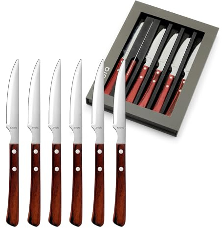 Amefa - Brasero - Coffret 6 couteaux steak