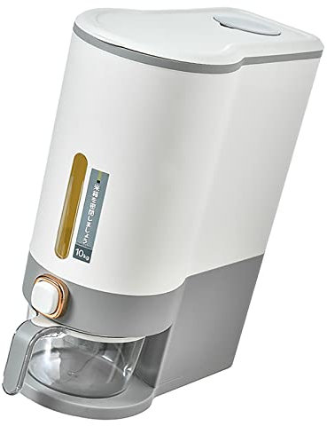ＣＨＡＭＥＥＮ Cerealienspender Müslispender Doppelt Für Küche Lebensmittel Cereal Candy Grains Nüsse Cornflakes Cerealien
