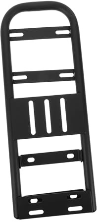 STOBAZA Electric Vehicle Rear Rack Bike Storage Iron Cargo Carrier Base Platform for Touring Road Trips and Daily Transport