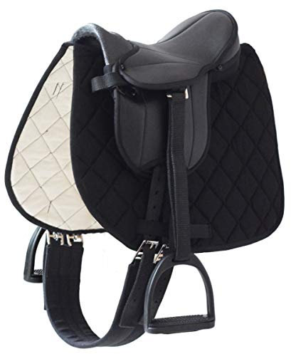 Helga Kreft, Sattelset schwarz für Gartenpferde