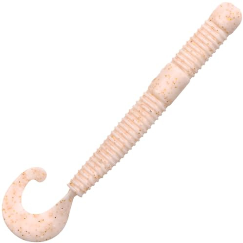 Spro Gummiwürmer 9cm 2,5g Scent Series Insta Worm, Farbe:Snowflake