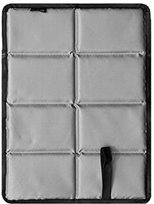 FrEshn Gemütliche Campingmatratze Camping Matte Ultralight Schaumblatt Falten Strand Zelt Picknickmatte Schlafplatte wasserdichte Outdoor Matratze Campingmatratze 160x180 (Size : Gray)