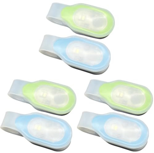 POPETPOP 6stücke Clip Sicherheitslicht Für Magnetische Taschenlampe Wasserfest Leicht Für Joggen Und Outdoor-aktivitäten
