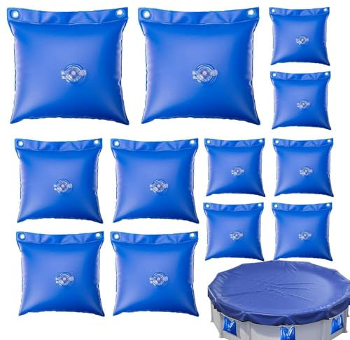 Pool-Gewichtstaschen, 12 kältebeständige -Equalizer, Pool-Wasser-Wandtaschen, Pool-Sicherheitsprodukte, stabilisiert den Pool, Poolzubehör für Winte