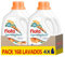 FLOTA | Detergente Líquido Hipoalergénico para Lavadora | Ropa Blanca y Color | Fragancia Hipoalergénica | Pack de 4 x 42 = 168 Lavados