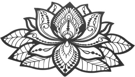 Levemolo Metall Wanddekoration Mandala Lotus Design Wandbehang Dekoration Für Zuhause Flur Balkon Innenraum