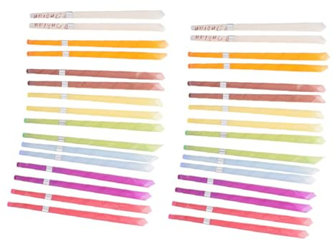 COLLBATH 30stücke Aroma Sticks Für Ohr Aromatherapie Wachs Sticks Langlebig Und Sicher Helfen Bei Hartnäckigem Ohrenschmalz Reduzieren Stress Und Tinnitus