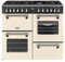 Stoves Richmond 100cm Dual Fuel Range Cooker - Cream - A/A/A Rated