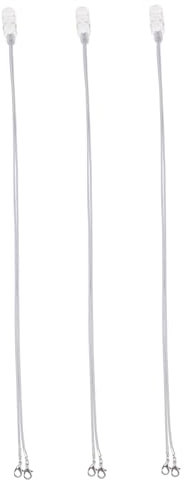 VALICLUD 3pcs Lost Lanyard Protective Cover for Hearing Aid Clip Hearing Aid Accessories for Boys and Girls Seniors and Adults to Secure Their Lanyard Holder