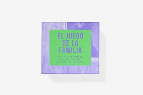 El Juego de la Familia: Juego de Cartas para reír, Recordar y conectar | The School of Life × Cinco Tintas | 100 Preguntas para Conversaciones significativas en Familia