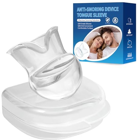 Snoring Solution - Anti-Snore Device, Reusable Snore Solution Stopper for Men/Women - MF22