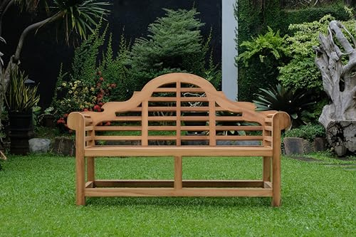 Emporium Furniture Garden Bench Extra Thick LUTYENS Outdoor Premium Quality Teakwood Bench (Satndard Bench)