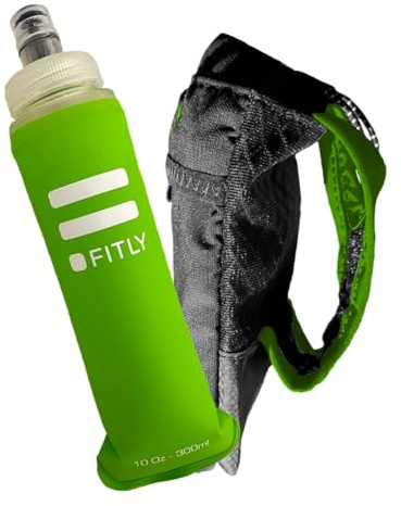 FITLY Soft Flask pour Sac d'Hydratation - Idéal pour Le Running, vélo, randonnée - Gourde Souple