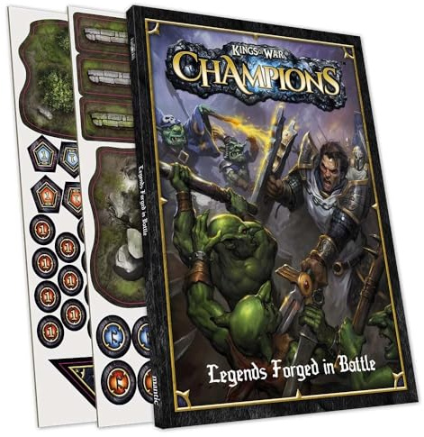 mantic Games, Kings of War Champions: Regelbuch & Spielsteine