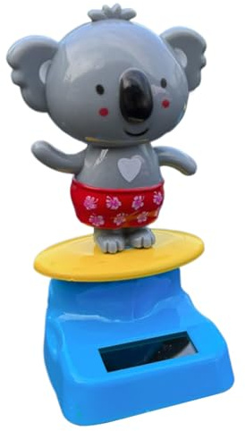 Amesor Figure Danzanti | Ornamenti Animali Danzanti a Energia Solare - Accessorio Testina Oscillante per Interni Veicoli SUV e Camion