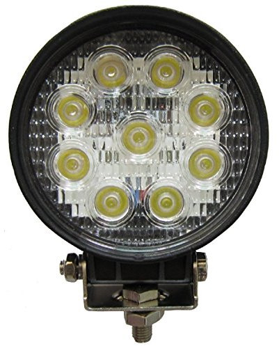 TEMPO DI SALDI Faro 27W Rotondo Faretto Led Da Lavoro 9 Led Da 3W Di Profondità Auto Barca