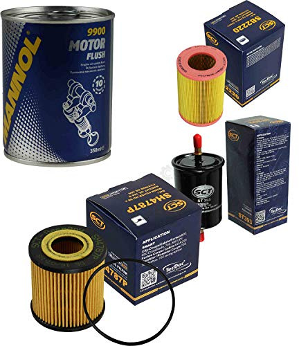 Original SCT Inspektionspaket Filter Set + Motor Flush Motorspülung 11586307