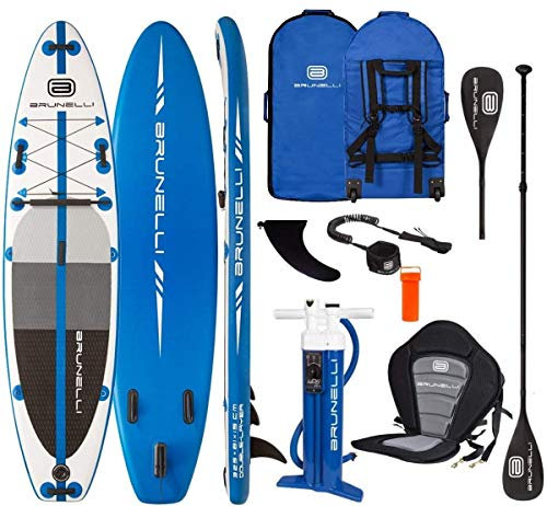 BRUNELLI 10.8 Premium SUP Board Stand Up Paddle Surf-Board aufblasbar Paddel ISUP 325cm