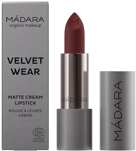 MÁDARA VELVET WEAR Matte Cream Lippenstift #35 DARK NUDE 3,8g-Langanhaltend