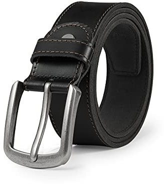 BELTER Herren Gürtel aus Echte Rindsleder Ledergürtel Jeans für Männer 3.8CM mit Geschenkbox