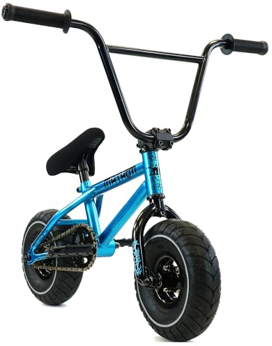 Fatboy Mini BMX PRO Model with 3pc Crank or Assault Model - New Riot Entry Level Mini BMX with 1-pc Crank (Riot Blue Haze)
