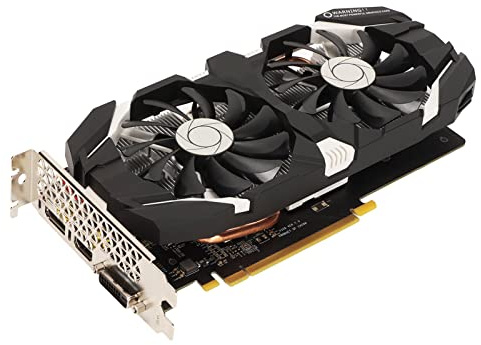 XTevu Scheda grafica per computer, scheda grafica GDDR5 per GTX1060 6GB 192bit doppia ventola 4K HDR 8008MHz frequenza di memoria scheda grafica per computer (GTX 1060 3GB)