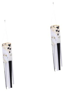 BESPORTBLE 2pcs Camping Flags Windsocks Outdoor Wind Vane Decorative Hanging Flag Garden Decorations