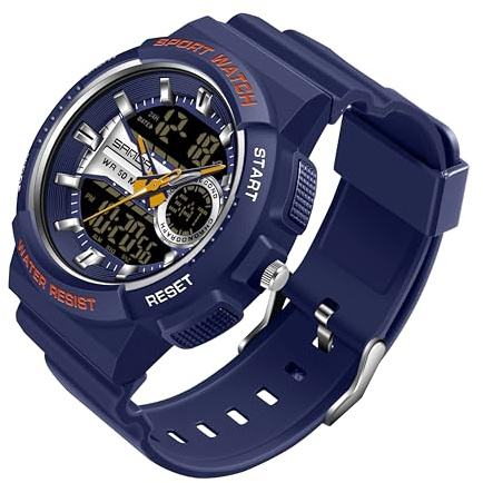 findtime Unisex Sportuhren für Herren und Damen Armbanduhr Herrenuhr Damen Digital Uhr Tactical Watch Outdoor Digitaluhr für Jungen und Mädchen mit LED-Leuchtdisplay