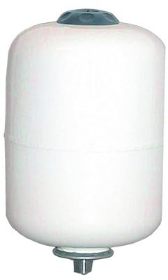 Vaso espansione 12 L CE per riscaldamento sanitario, Ø 270 mm, H 310 mm, installazione verticale