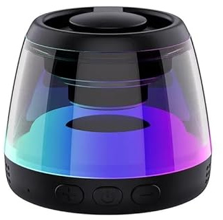 CCYMDG Altoparlante Bluetooth RGB con supporto per telefono e illuminazione RGB