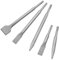 Meichoon Martillo Cinceles Juego de 5 Cinceles Puntiagudos Cinceles Planos Cinceles Planos Anchos Martillo Rotativo Puntas Herramientas para el Hogar Ladrillos DC603 C