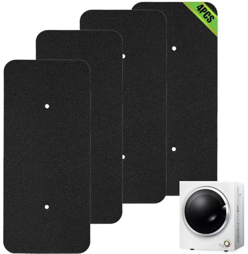 WLHFDC 4 Pezzi Filtro Asciugatrice Candy,Filtri per Asciugatrice Hoover Candy 40006731,Filtro per Scambiatore 275 x 125 x 10 mm,Filtro in Spugna per Asciugatrice a Condensazione e a Pompa di Calore