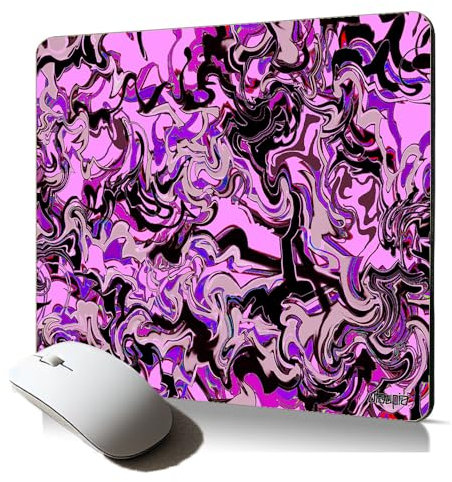 utaupia Tapis de Souris Souple marbre Peinture Effet pourring ondulé Original Cadeau Ergonomique pour Les Professionnel Design coloré