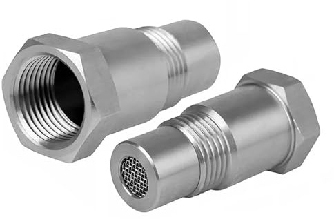 MotorMinds Lot de 2 adaptateurs de sonde lambda M18 x 1,5 - 45 mm - Éliminateur de capteur d'oxygène O2 - Pour voiture, camion