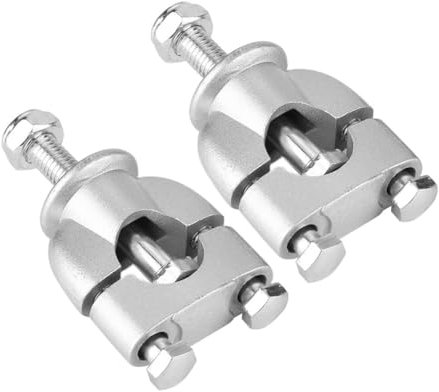 WOHOOD Motorrad-Lenker-Riser-Lenkerklemme Lenkererhöhung Aluminiumlegierung Motorradhalterung Erhöhung 22 mm Motorradlenker Feste Klemmen Motorrad-Lenkerhalterung Motorrad-Lenker-Riser-Montageklemme