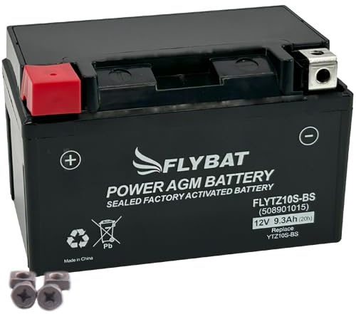Batterie FlyBat FLYTZ10S-BS / YTZ10S AGM geschlossen