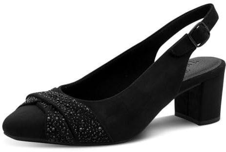 Jana damer slingpump vegan 8-29660-46 pumps, svart, 41 EU