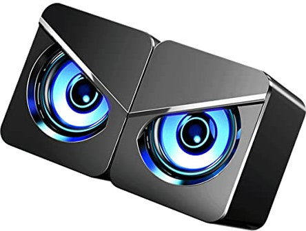 Operitacx Altavoces para Ordenador De Escritorio USB Externo Altavoz De Computadora para Pc Altavoces para Ordenador De Uso Doméstico y Oficina