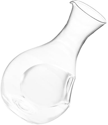 SAFIGLE Decantador para Whisky y Vino con Diseño Hueco para Hielo Botella Licor Transparente para Servir y Decorar Casa