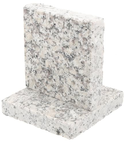 IDEANATEGRATE 2pcs Granite Cooling Board for Guinea Pigs and Hamsters Home | Marble Slab Style, Easy to Clean and Wear Resistant, Rapid Heat Dissipation Keeps Pets Cool