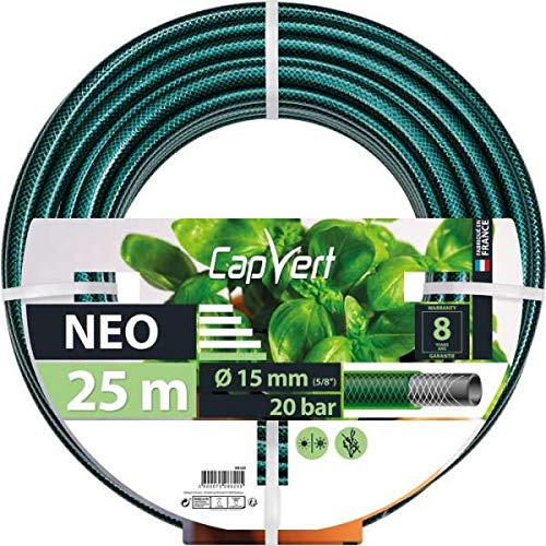 Tuyau d'arrosage Néo Reflex Diamètre 15 mm- Longueur 25 m - Cap Vert