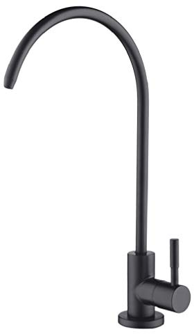 Apaix Drinking Water Faucet Matte Black, Kitchen Water Purifier Faucet for Non-Air Gap Reverse Osmosis Water Filtration System