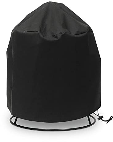 ZJYWSCH Grill Cover for Kamado Joe Jr Junior and Char-Griller Akorn Jr Portable Charcoal Ceramic Egg Grill Cover Heavy Duty Kamado Joe Jr Cover Outdoor Waterproof