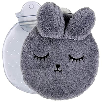 WäRmflasche Kinder Mit Bezug Flauschig WäRmflasche Tier Bettflasche Mit Bezug Abnehmbare Waschbare Kinder Erwachsene