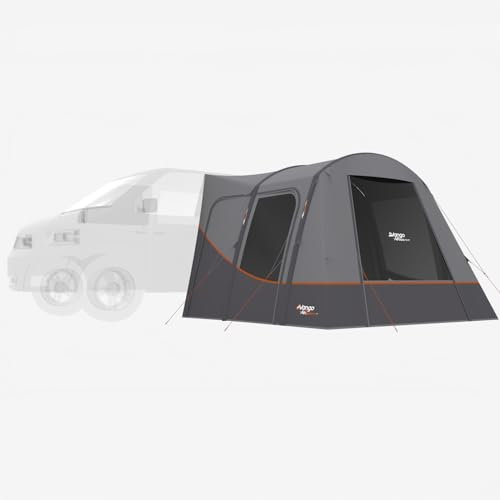 Vango Faros III Air Drive Away Campervan Awning – Compact Inflatable AirBeam Awning, 4000mm 150D Waterproof Sentinel Active Fabric - Suitable for Campervans & Motorhomes (Low (180-210cm))