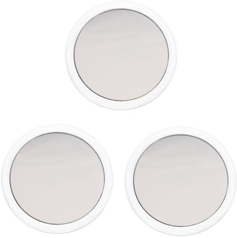 Healeved 3piezas Espejo De Maquillaje con Ventosa y Diseño De Alta Definición Faciales y Maquillaje
