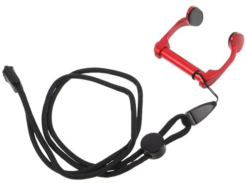 Toddmomy Clip Nez de Natation Alliage Aluminium Rouge Antidérapant et Confortable Protection Anti-Eau pour Garçon Fille et Adultes Accessoire pour Natation et Plongée