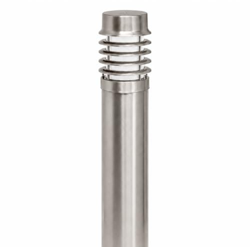 Maxkomfort Außenstandleuchte GERDA – 100cm Edelstahl E27 Outdoor Wegeleuchte – IP44 Wetterfest, Standleuchte für Garten & Einfahrt, exkl. Leuchtmittel